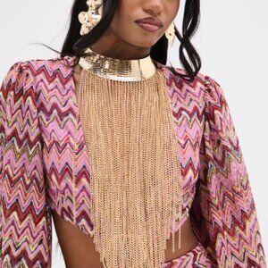 STAY DRIPPIN CHAIN NECKLACE - O/S